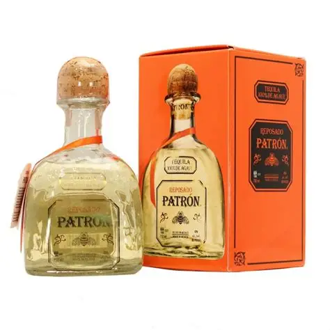 Patron tequila reposada