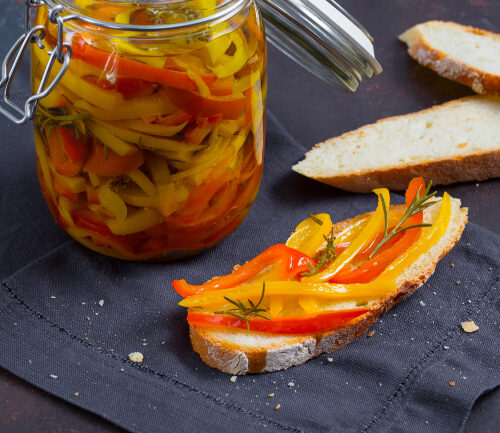 Peperoni a Filetto Sott olio