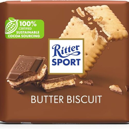 Ritter Sport Butter Biscuit Milk Chocolate 100g