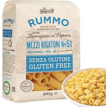 Rummo Gluten Free Mezzi Rigatoni Pasta No. 51