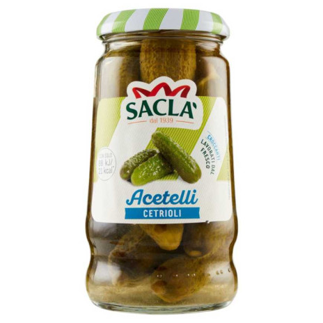 Sacla Saclà Acetelli Cetrioli 290 G