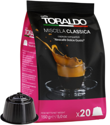 Toraldo Miscela Classica x 20 caps comp. Dolcegusto